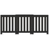 vidaXL Radiator Cover Black 80.7x8.5x32.9" Engineered Wood