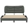 vidaXL Bed Frame Dark Grey