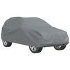 vidaXL Car Cover for SUV Full Grey M Non-Woven Fabric