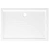 vidaXL Rectangular ABS Shower Base Tray White 31.5"x43.3"