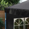 vidaXL Party Tent Sidewall Anthracite 100% PE Large