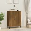 vidaXL Sideboard Brown Oak Engineered Wood Medium Sideboard