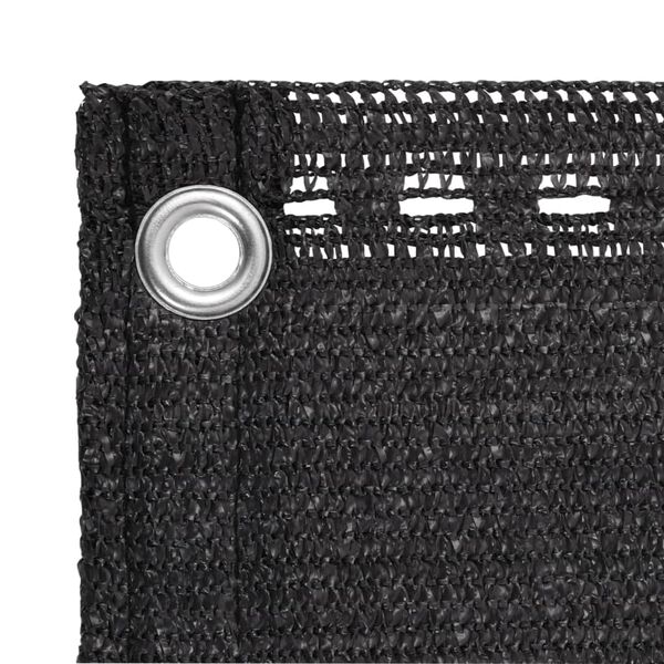 vidaXL Balcony Screen Anthracite 47.2x118.1" HDPE