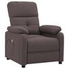 vidaXL Massage Chair Dark Brown