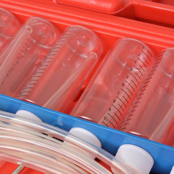 vidaXL Diesel Flow Meter and Adapter Set for Common Rail 8 Cylinders