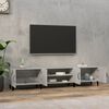 vidaXL TV Cabinet Concrete Grey Engineered wood Large TV Cabinet