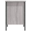 vidaXL Shoe Cabinet Grey sonoma Engineered wood Small Shoe Cabinet