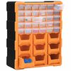 vidaXL Multi-drawer Organizer with 39 Drawers 15"x6.3"x18.5"