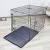 Kerbl Pet Crate Black Metal, Plastic Medium Collapsible Pet Crate