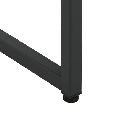 vidaXL Highboard Black 31.5"x13.8"x39.4" Steel