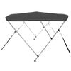 vidaXL 3 Bow Bimini Top Anthracite 72"x63"x53.9"