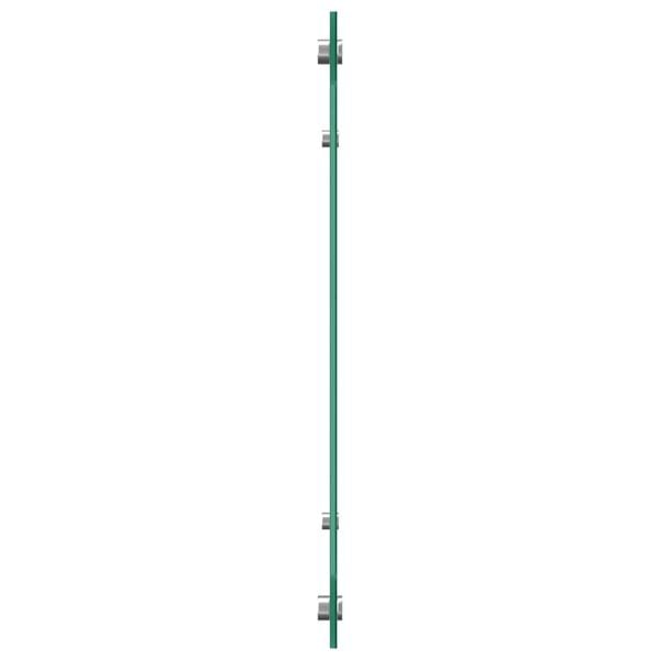 vidaXL Kitchen Backsplash Light grey 43.31 x 15.75 x 0.24 in