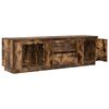 vidaXL TV Cabinet Smoked Oak Engineered Wood Large Stylish Rectangular
