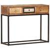 vidaXL Console Table Mixed shades of reclaimed wood