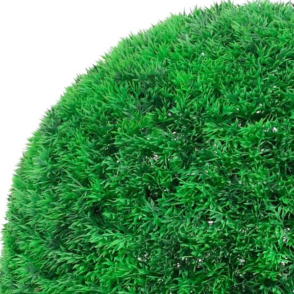 vidaXL Fake Boxwood Ball Mixed Green Polyethylene Medium