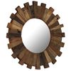 vidaXL Mirror Varies Reclaimed wood Medium Wall mounting Mirror
