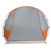 vidaXL Car Tent 2-Person Grey and Orange Waterproof