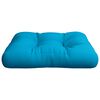 vidaXL Pallet Cushion Blue Polyester 7.8"x7.8"x1.9