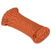 vidaXL Boat Rope Orange 0.16 " 820.2 ' Polypropylene