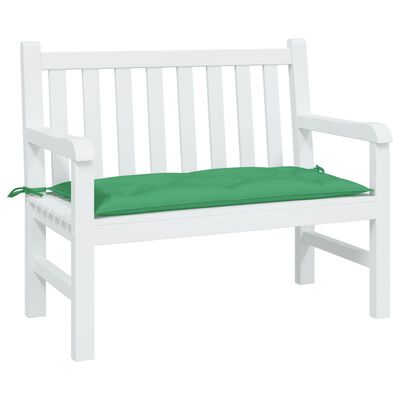 vidaXL Garden Bench Cushion Green 43.3"x19.7"x2.8" Oxford Fabric