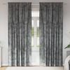vidaXL Velvet Curtains 2 pcs Grey 88.58 x 55.12 in Velvet