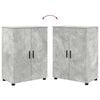vidaXL Bathroom Cabinet Concrete Grey 23.62 x 13.78 x 31.50 in