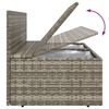 vidaXL Garden Lounge Set Grey