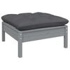 vidaXL Garden Lounge Set Grey, Anthracite