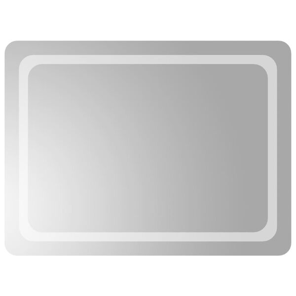 vidaXL LED Bathroom Mirror 23.6"x31.5"