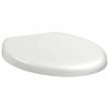 vidaXL Soft-close Toilet Seat with Quick-release Design White
