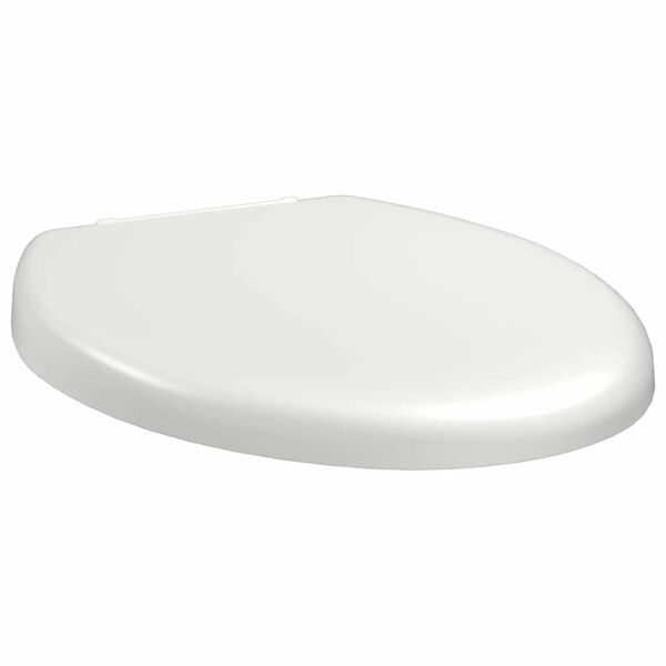 vidaXL Soft-close Toilet Seat with Quick-release Design White