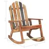 vidaXL Garden Rocking Chair Multicolour Solid reclaimed wood Standard