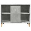 vidaXL Bathroom Furniture Set Concrete Grey