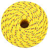 vidaXL Boat Rope Yellow 0.39 " 820.2 ' Polypropylene