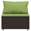 vidaXL Patio Lounge Set Brown