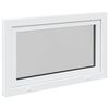 vidaXL Basement Window "RISOR" 39.4x23.6" Tilt&Turn DIN Right White