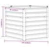vidaXL Garden Raised Bed Rusty Corten steel Large Tough