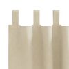 vidaXL Blackout Curtains 2 pcs Cream 55.12 x 68.90 in Velvet
