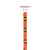 vidaXL Boat Rope Orange 0.39 " 820.2 ' Polypropylene