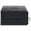 vidaXL Network Cabinet Black 20.87 x 17.72 x 8.27 in Steel