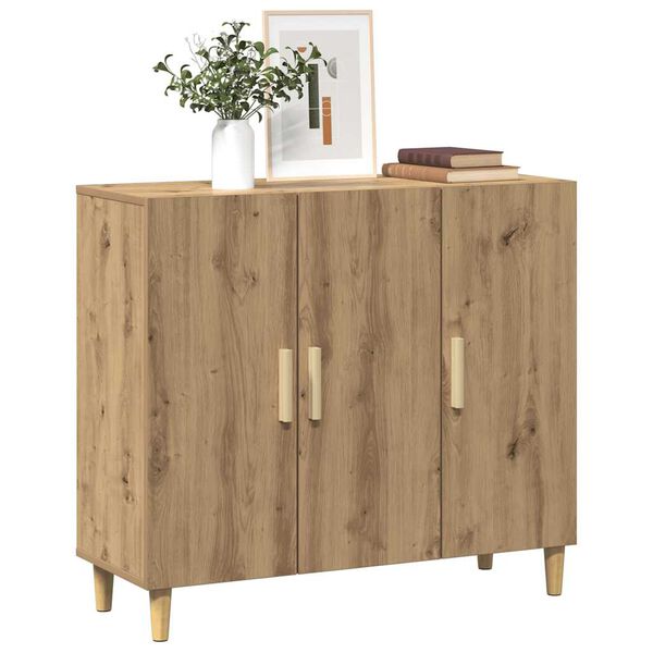 vidaXL Sideboard Artisan Oak Engineered Wood Medium Sideboard
