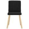 vidaXL Dining Chair Set of 6 Black