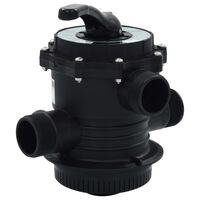 vidaXL Multiport Valve for Sand Filter ABS 1.5" 6-way