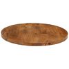 vidaXL Table Top Ø 19.7"x1" Round Solid Wood Mango
