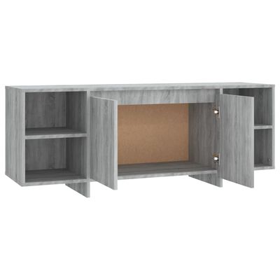 vidaXL TV Stand Gray Sonoma 51.2"x13.8"x19.7" Engineered Wood