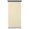 48419 vidaXL Balcony Side Awning 49.2"x98.4" Cream