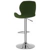 vidaXL Bar Stool Set of 2 Dark green