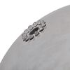 vidaXL Fountain Ball Silver SS 304 stainless steel 15.7 in