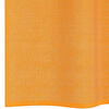 vidaXL Voile Curtains with Grommets 2 pcs Orange 55.1x118.1"
