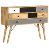vidaXL Sideboard Multicolor Solid Mango Wood Medium Sideboard